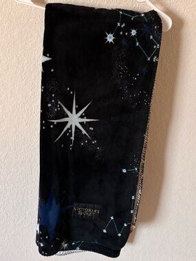 Victoria's Secret Galaxy Sherpa-Lined Throw